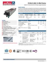 D1U54-D-650-12-HB3C Datasheet Cover
