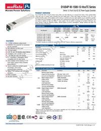 D1U54P-W-1500-12-HC4TC Datasheet Cover