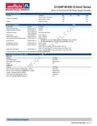 D1U54P-W-450-12-HB3C Datasheet Page 3