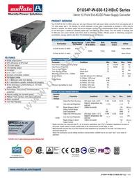 D1U54P-W-650-12-HB3C Datasheet Cover