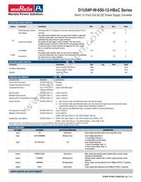 D1U54P-W-650-12-HB3C Datasheet Page 3