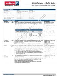 D1U86-D-1600-12-HB4DC Datasheet Page 3