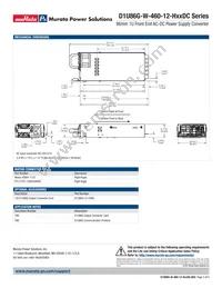 D1U86G-W-460-12-HB3DC Datasheet Page 5