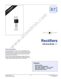 D2025L Datasheet Cover