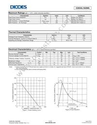 D20V0L1B2WS-7 Datasheet Page 2