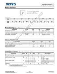 D22V0S1U6LP2018-7 Datasheet Page 2