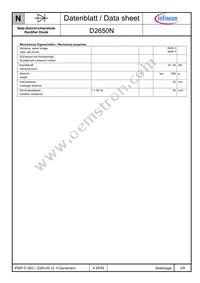 D2650N24TVFXPSA1 Datasheet Page 2