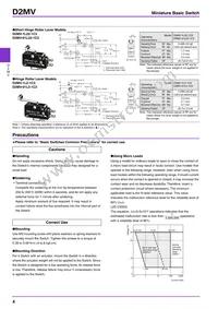 D2MV01L1111C2 Datasheet Page 4