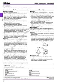 D2QWC073D Datasheet Page 6