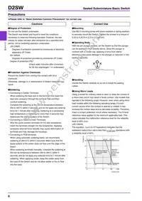 D2SW-01L2H Datasheet Page 6