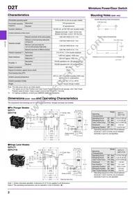 D2T-LKT1-1 Datasheet Page 2