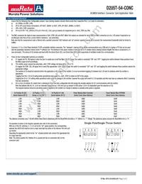 D2U5T-54-CONC Datasheet Page 3