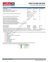 D2U5T-H3-5000-380-HU3C Datasheet Page 5