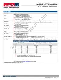 D2U5T-H3-5000-380-HU3C Datasheet Page 6