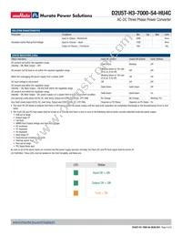 D2U5T-H3-7000-54-HU4C Datasheet Page 4