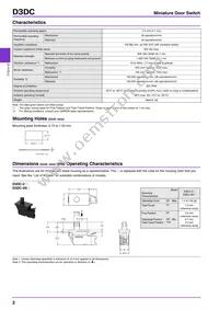 D3DC-2-W Datasheet Page 2