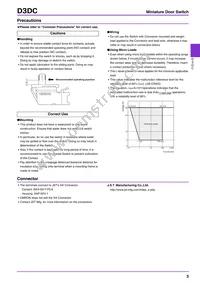 D3DC-2-W Datasheet Page 3