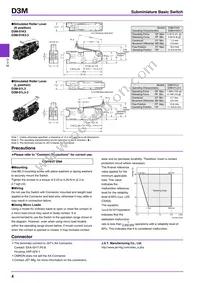 D3M-01K3 Datasheet Page 4