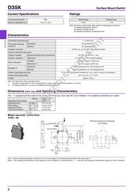 D3SK-B1R-6 Datasheet Page 2