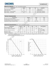 D3V3M1U2LP3-7 Datasheet Page 2