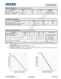 D3V3P4U10LP26-7 Datasheet Page 2