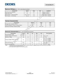 D3V3Q1B2LP3-7 Datasheet Page 2