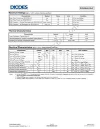 D3V3X4U10LP-7 Datasheet Page 2