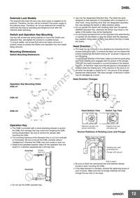 D4BL-3DRA Datasheet Page 12