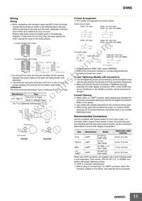 D4NS-3AD Datasheet Page 11