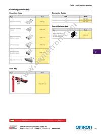 D4SL-3NDA-D Datasheet Page 17