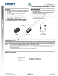 D5V0F1U2LP3-7 Datasheet Cover