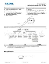 D5V0L1B2WS-7 Datasheet Cover