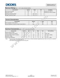 D60V0L4B10LP-7 Datasheet Page 2