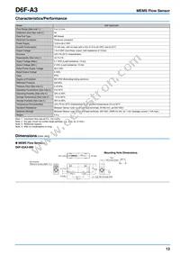D6F-70A7-000 Datasheet Page 13