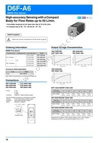 D6F-70A7-000 Datasheet Page 16