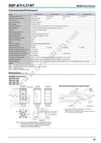 D6F-70A7-000 Datasheet Page 19