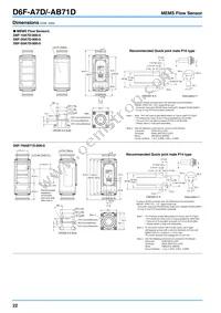 D6F-70A7-000 Datasheet Page 22