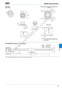 D6T-1A-01 Datasheet Page 5