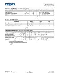D6V3H1U2LP4-7B Datasheet Page 2