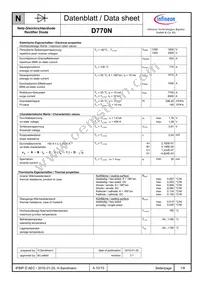 D770N20TXPSA1 Datasheet Cover