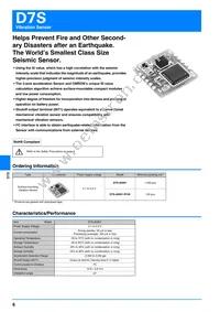 D7S-A0001 Datasheet Page 6