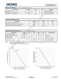 D7V0X1B2LP3-7 Datasheet Page 2