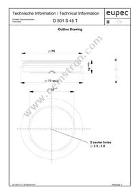 D801S45T Datasheet Page 3