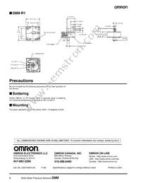 D8M-D82 Datasheet Page 6