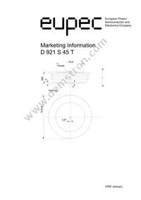 D921S45TXPSA1 Datasheet Cover