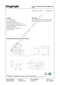 DA03-11SRWA Datasheet Cover