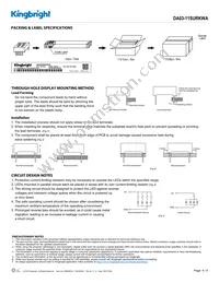 DA03-11SURKWA Datasheet Page 4