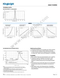 DA04-11CGKWA Datasheet Page 3