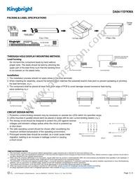 DA04-11SYKWA Datasheet Page 4