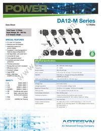 DA12-120MP-M2.1 Datasheet Cover